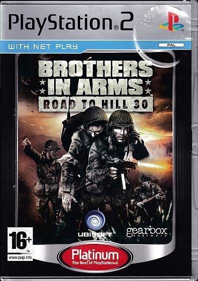 Brothers in Arms Road to Hill 30 - PS2 - Platinum (B Grade) (Genbrug)